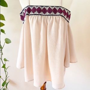 BOHO off shoulder blouse